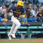 WVU Baseball infielder Tevin Tucker