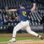 WVU Baseball pitcher Blaine Traxel