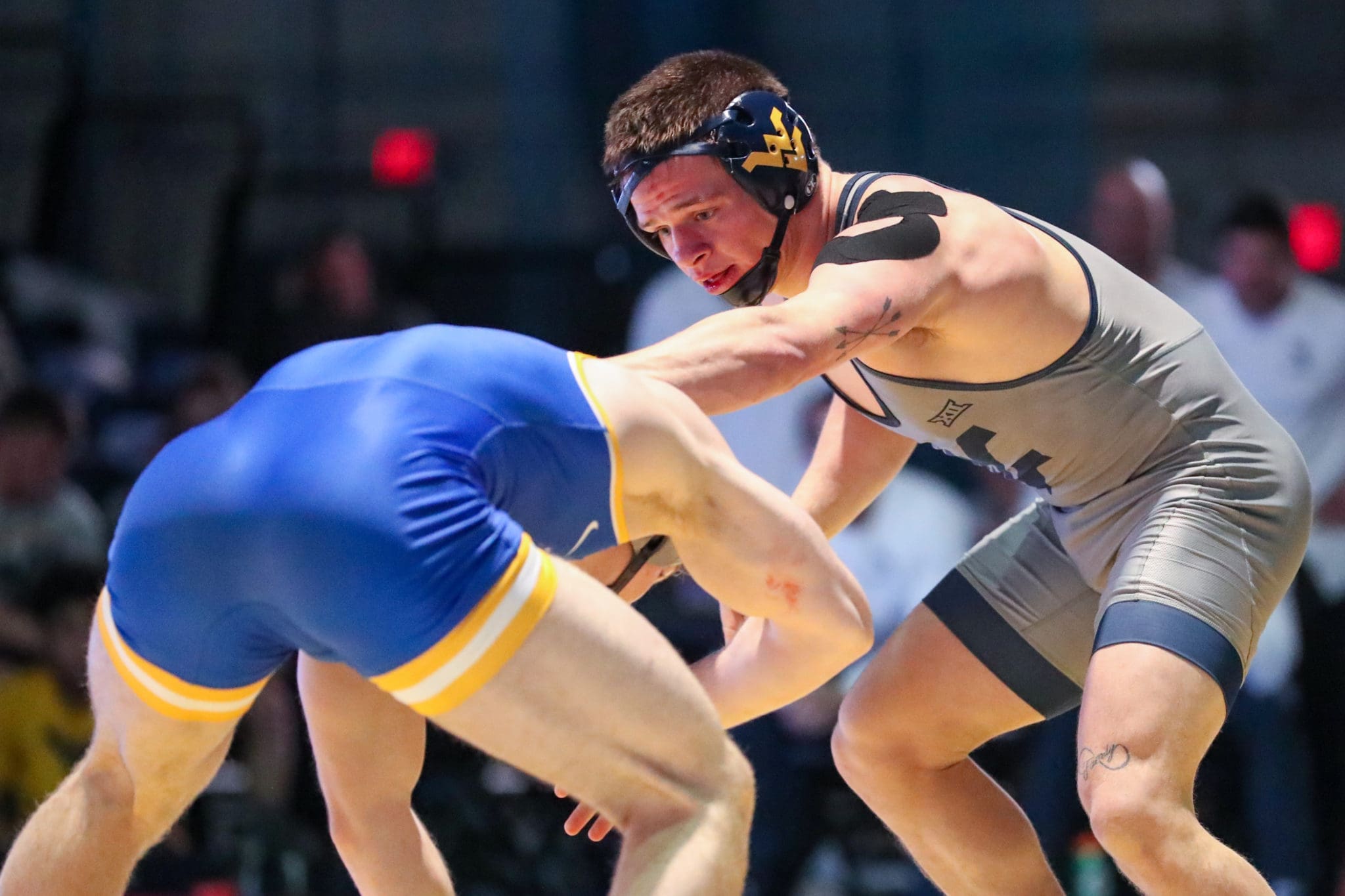 WVU Wrestling Brody Conley against Pitt