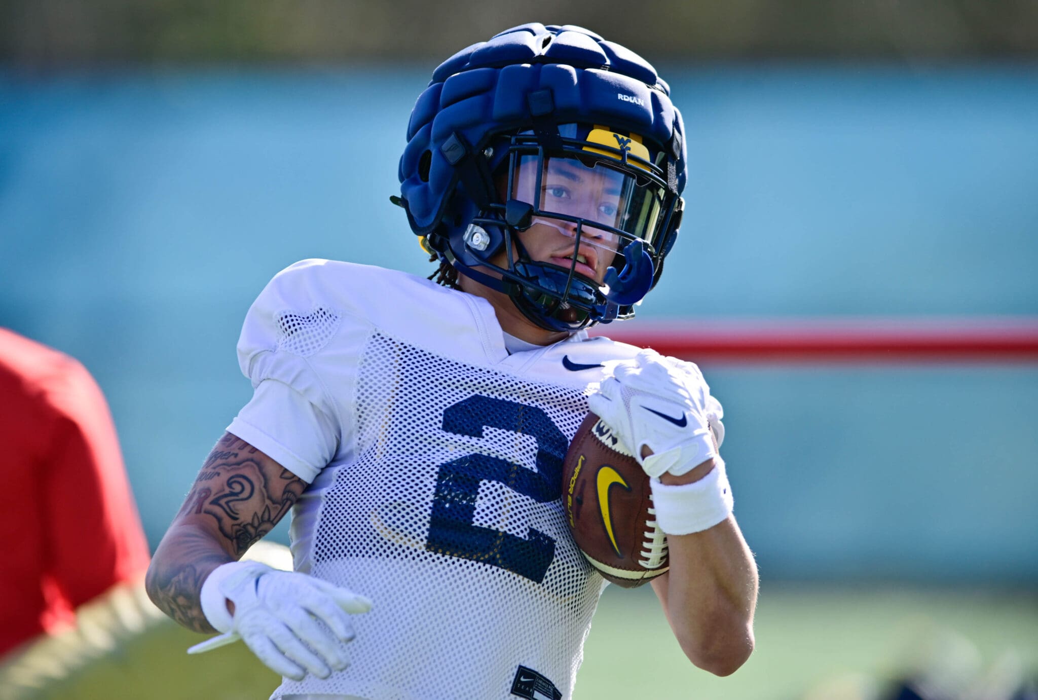 WVU Football WR Rodney Gallagher