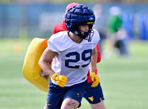 WVU Football WR Preston Fox