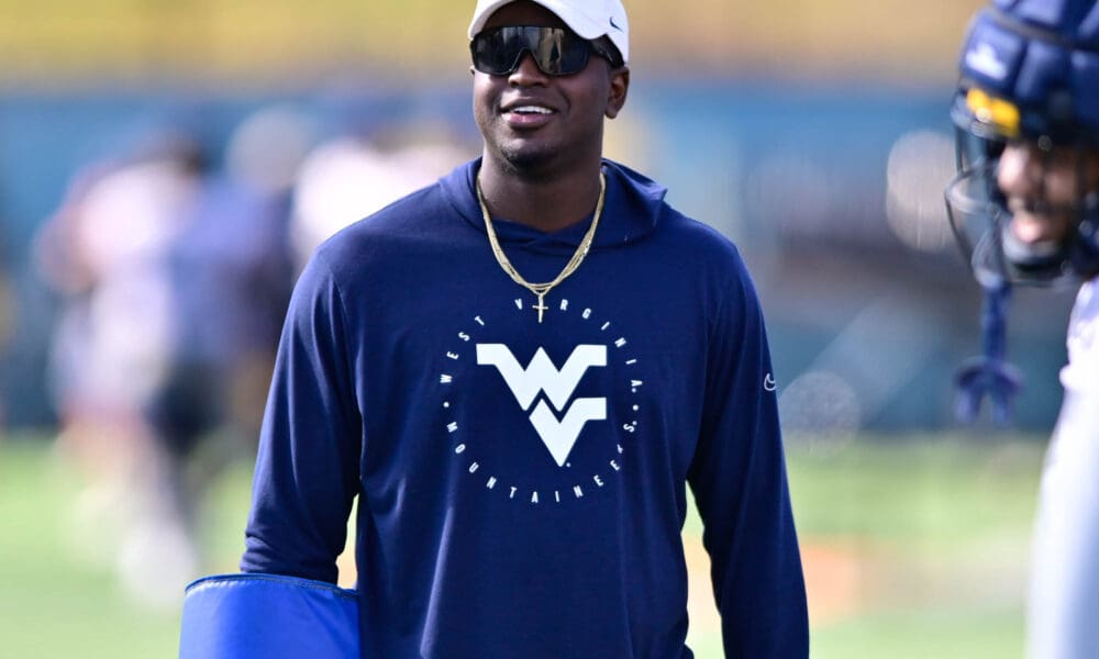 WVU Football WR Coach Bilal Marshall