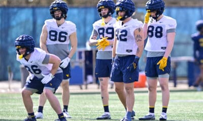 WVU Football spring practice