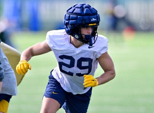 WVU Football WR Preston Fox