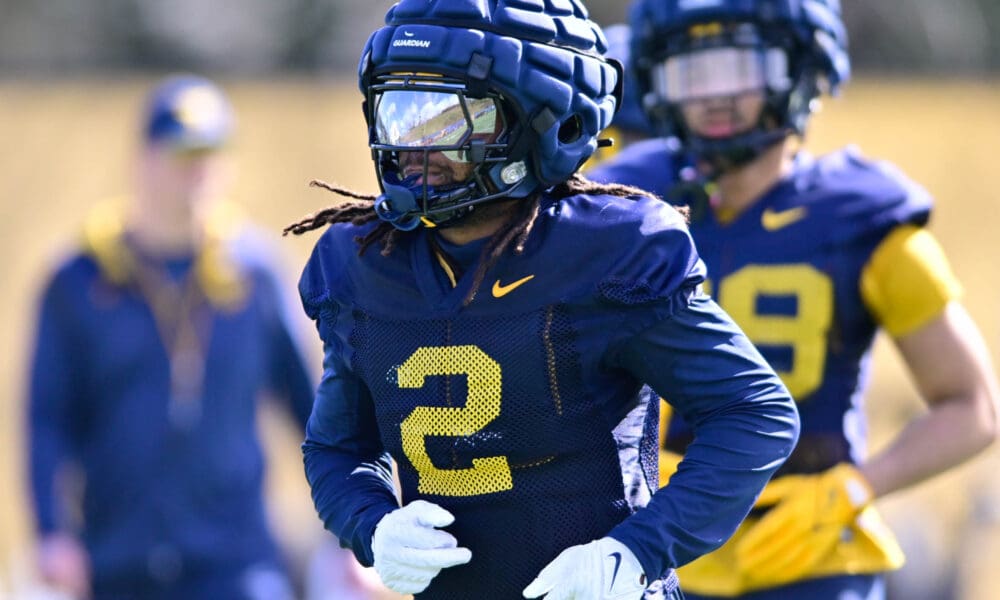 WVU Football S Aubrey Burks