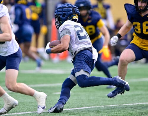 WVU Football RB Jahiem White