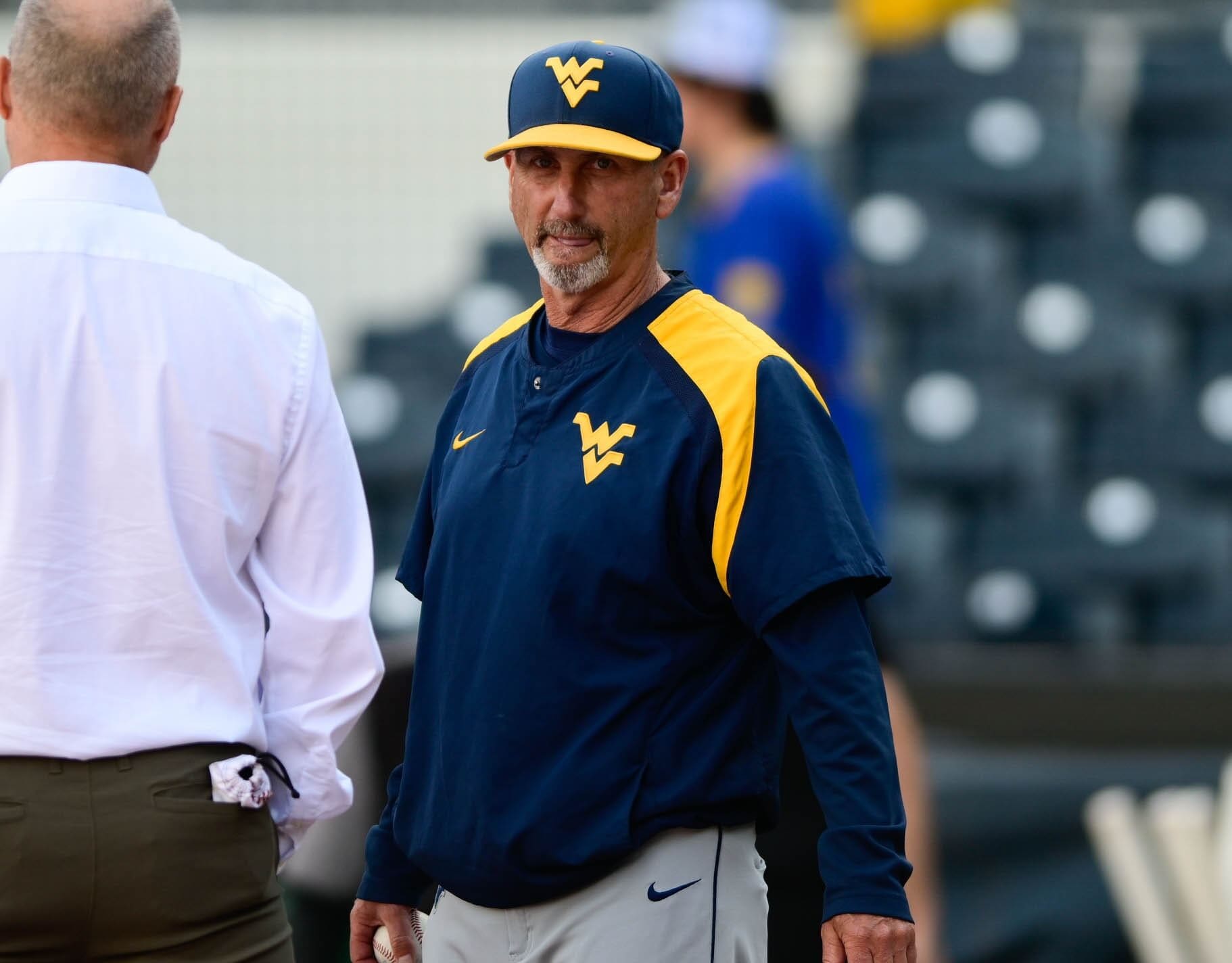 WVU Baseball HC Randy Mazey
