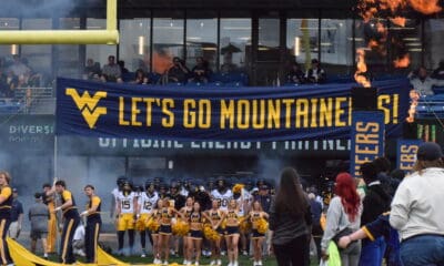 WVU Football enters field