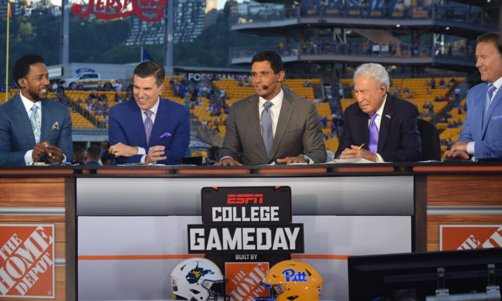 ESPN College GameDay for WVU Pitt