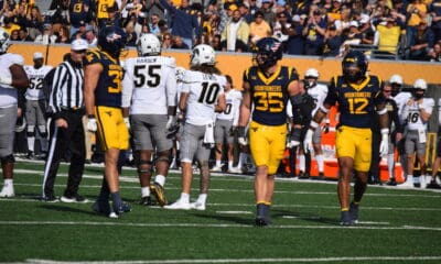WVU Football defense with Reid Carrico against Colorado