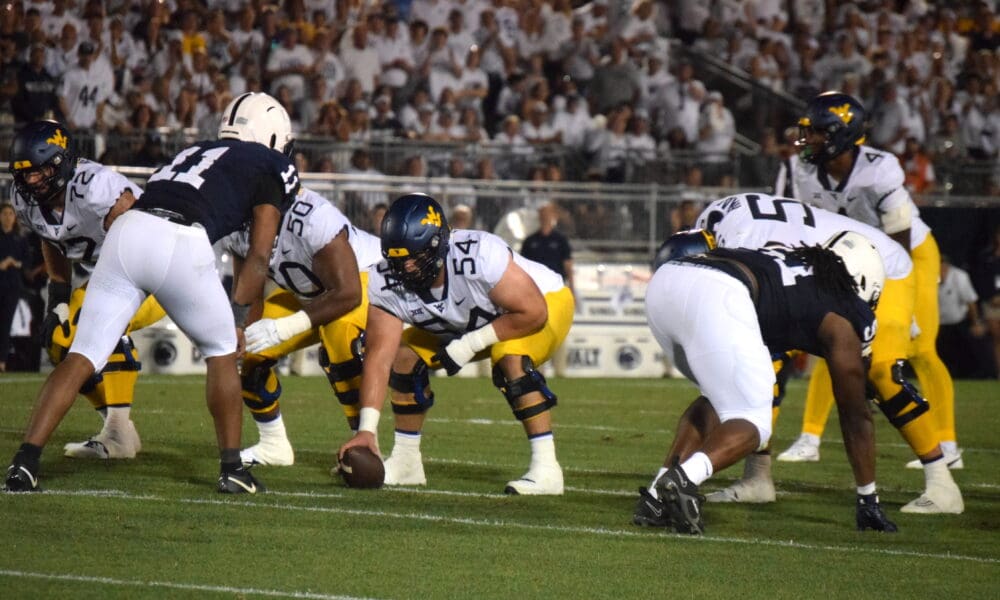 WVU Football OL Zach Frazier