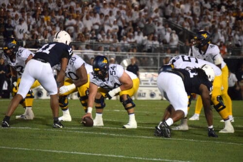 WVU Football OL Zach Frazier