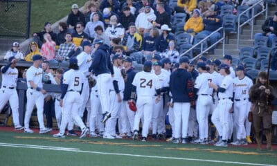 WVU Baseball Team Stock Photo