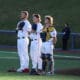 WVU Baseball Grant Hussey, Aiden Major and Sam White