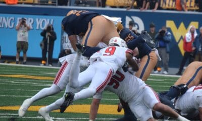 WVU Football RB Diore Hubbard versus Utah