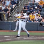 WVU Baseball first baseman Grant Hussey