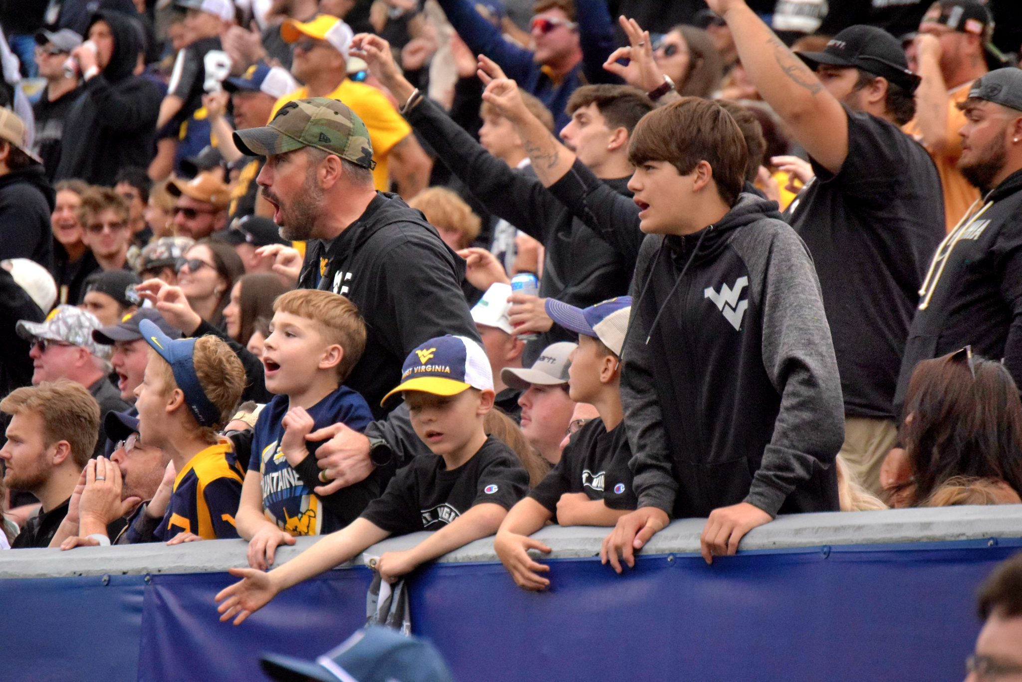 WVU Football Young Fans Coal Rush 2026