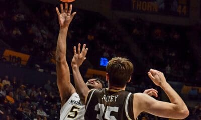 WVU Basketball Freshman Forward DJ Thomas