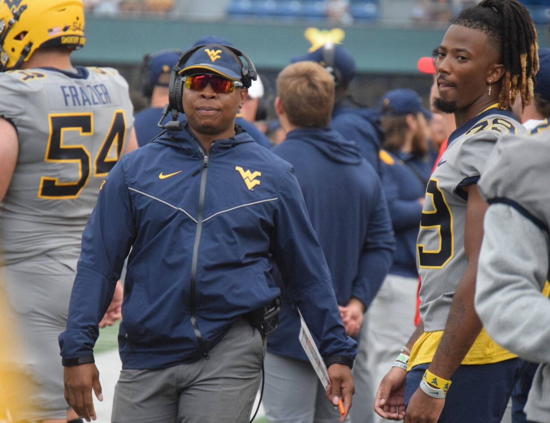 WVU Football OC Chad Scott