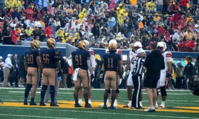 WVU Football Coin Toss versus Utah with Devin Grant