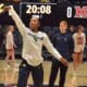 WVU Women's Basketball Jordan Harrison warmups