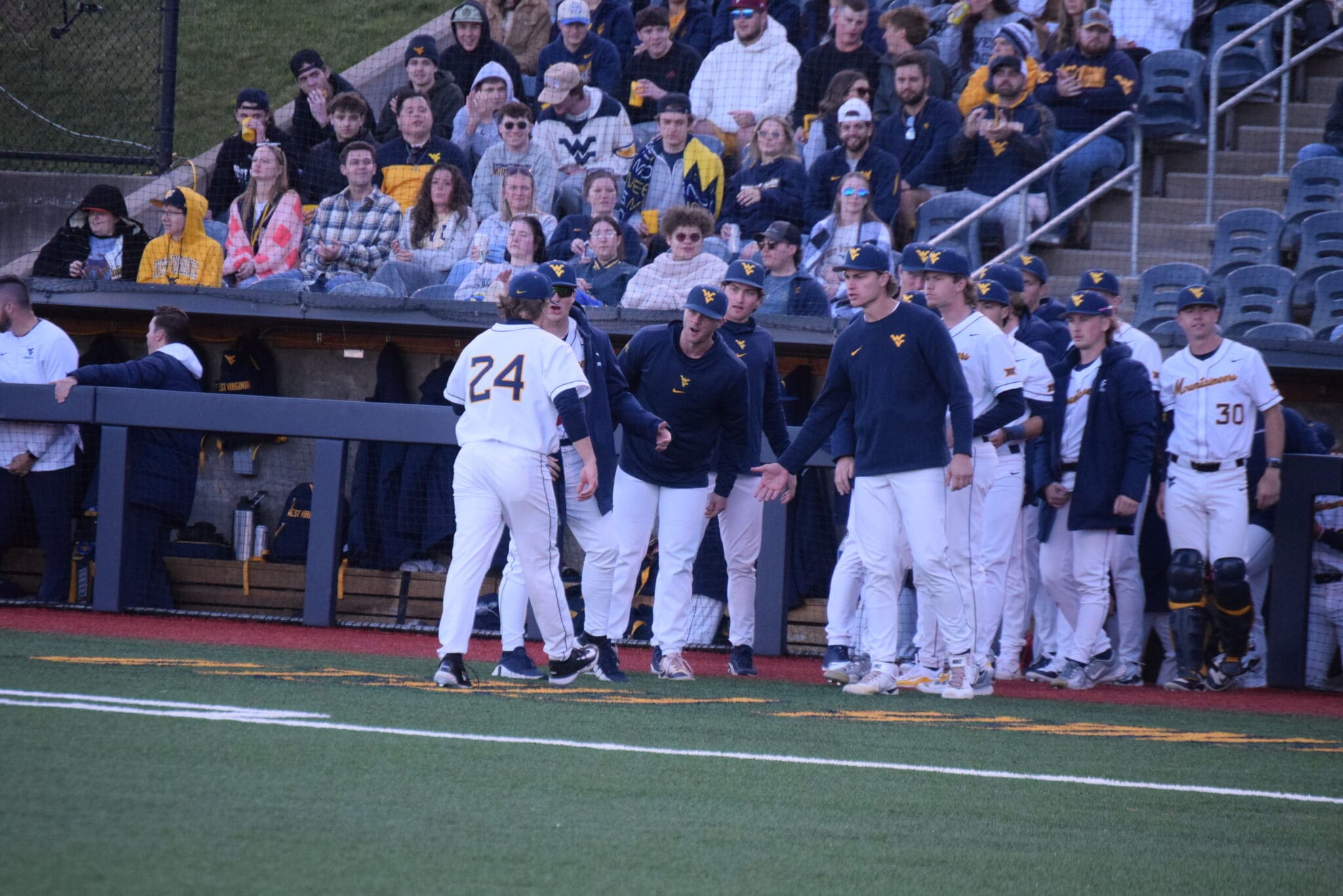 WVU Baseball Stock Photo