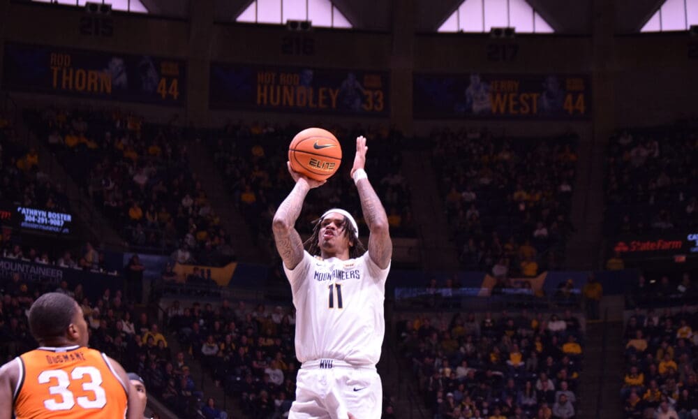 WVU Basketball Jonathan Powell