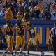 WVU Football OL Nick Krahe lifts Cam Cook