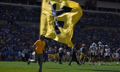 WVU flag stock