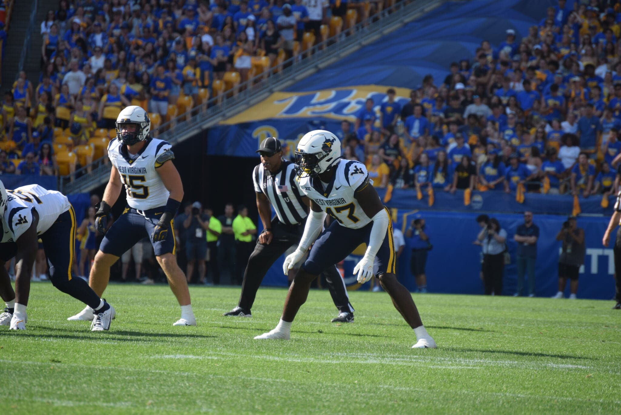 WVU Football Ben Cutter and Ty French