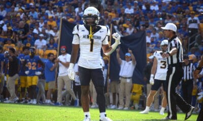 WVU Football RB Jahiem White against Pitt