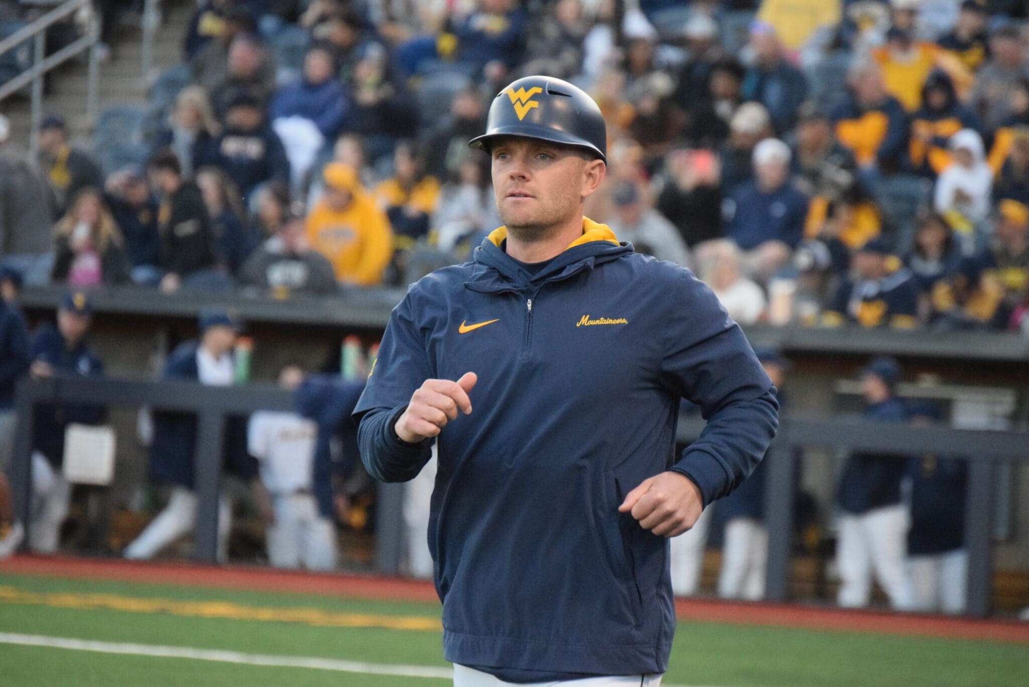 WVU Baseball HC Steve Sabins