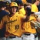 WVU Baseball celebrating