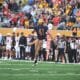 WVU Football Punter Oliver Straw against Utah
