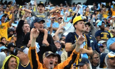 WVU Football fan/crowd STOCK photo
