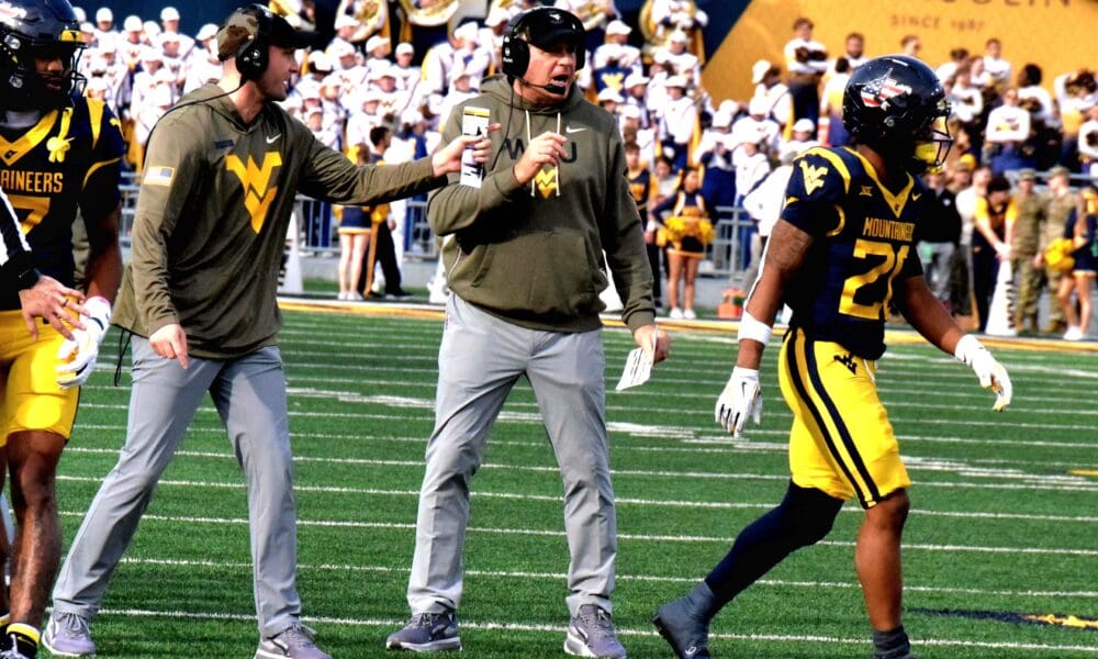 WVU Football HC Rich Rodriguez during Colorado game