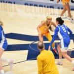 WVU Women's Basketball Gia Cooke versus Kentucky