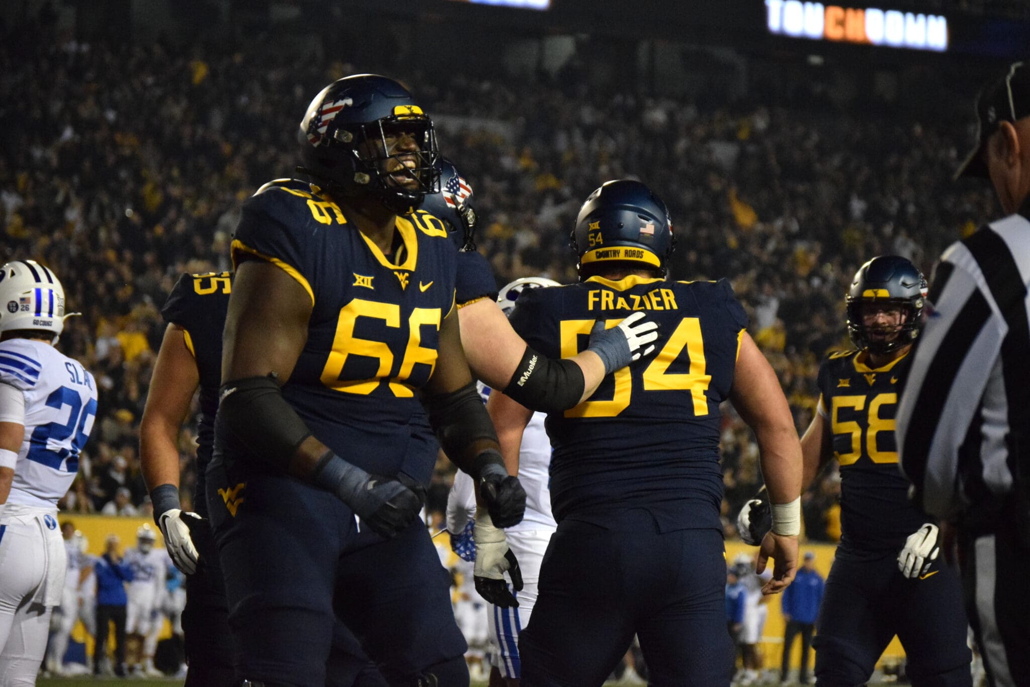 WVU Football OL Ja'Quay Hubbard