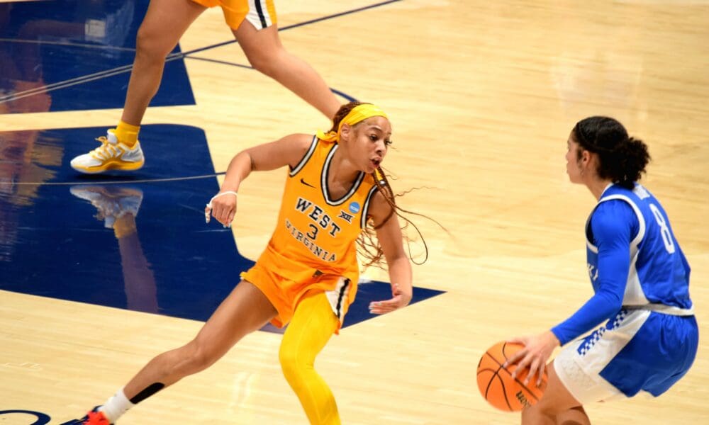 WVU Women's Basketball Gia Cooke versus Kentucky