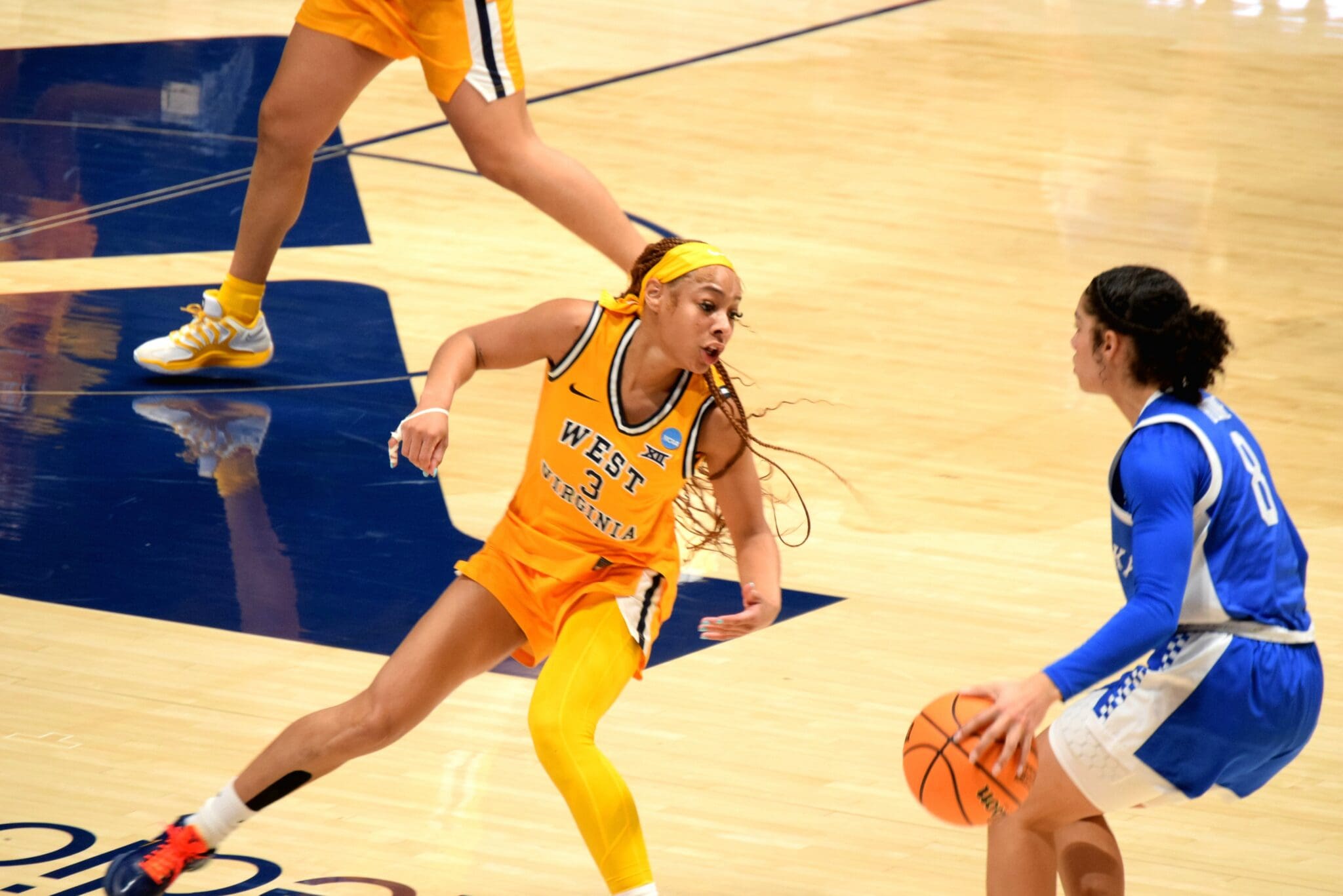 WVU Women's Basketball Gia Cooke versus Kentucky
