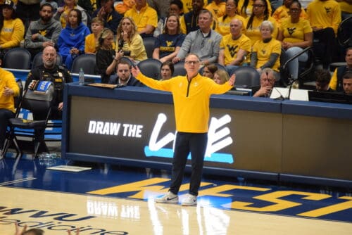 WVU Women's Basketball Head Coach Mark Kellogg