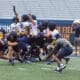 WVU Football players at practice