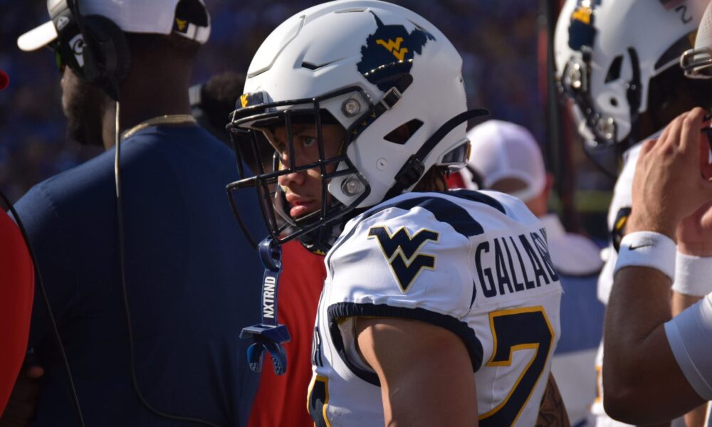 WVU Football Rodney Gallagher