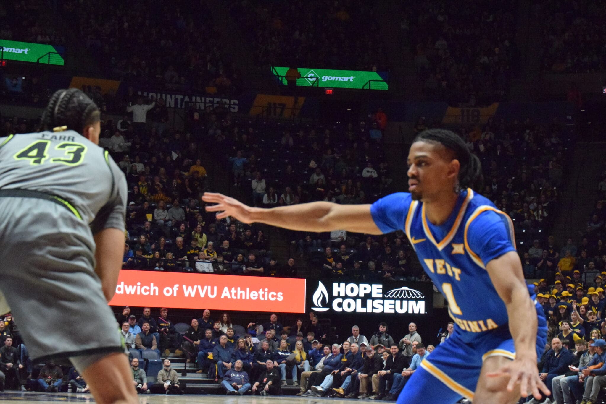 WVU Basketball Jasper Floyd