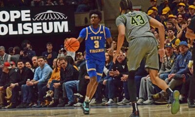 WVU Basketball Honor Huff versus Baylor