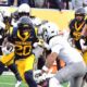 WVU Football RB Diore Hubbard against Colorado