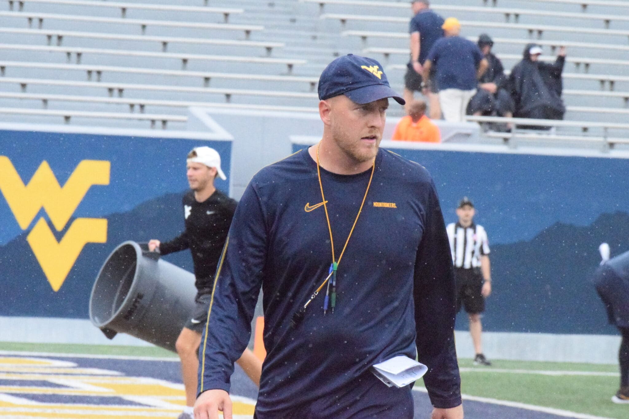 WVU TE Coach Blaine Stewart