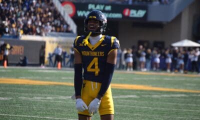 WVU Football WR Cam Vaughn