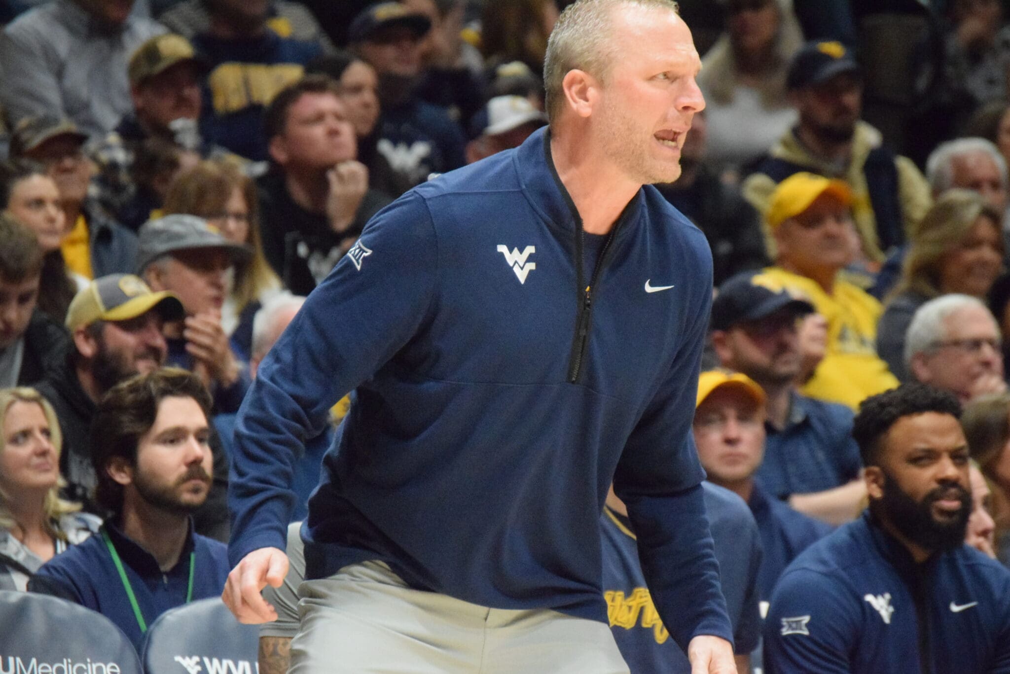 WVU Basketball HC Darian DeVries
