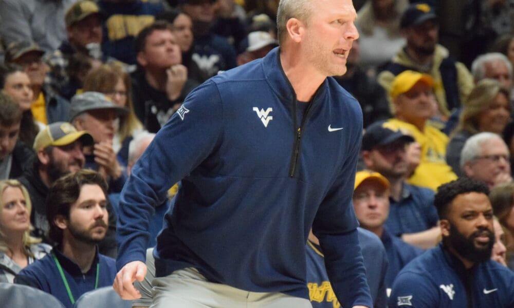 WVU Men's Basketball Coach Darian DeVries